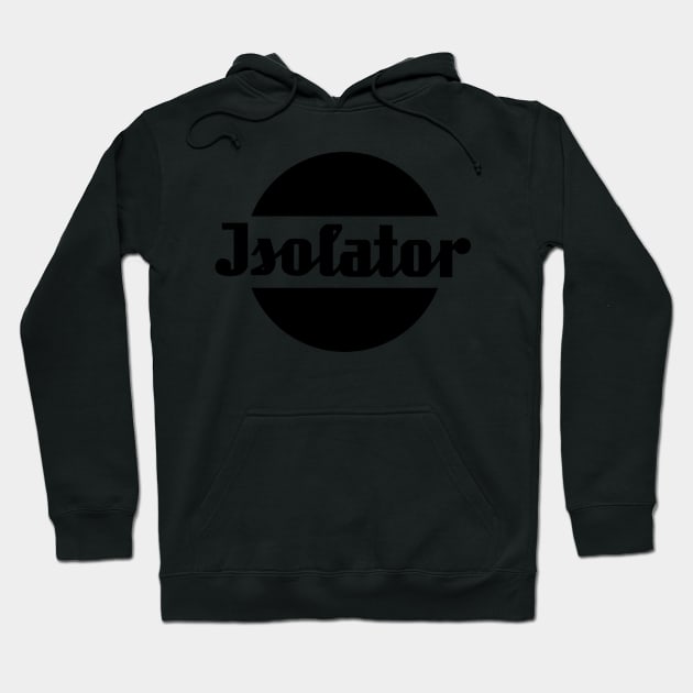 Insulator spark plug logo (black) Hoodie by GetThatCar